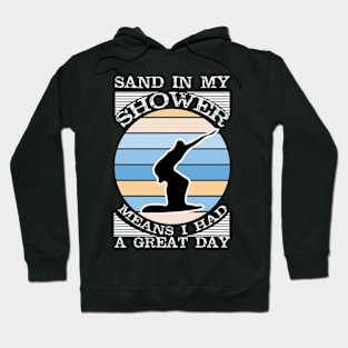 surfboard hobby slogan saying Hoodie